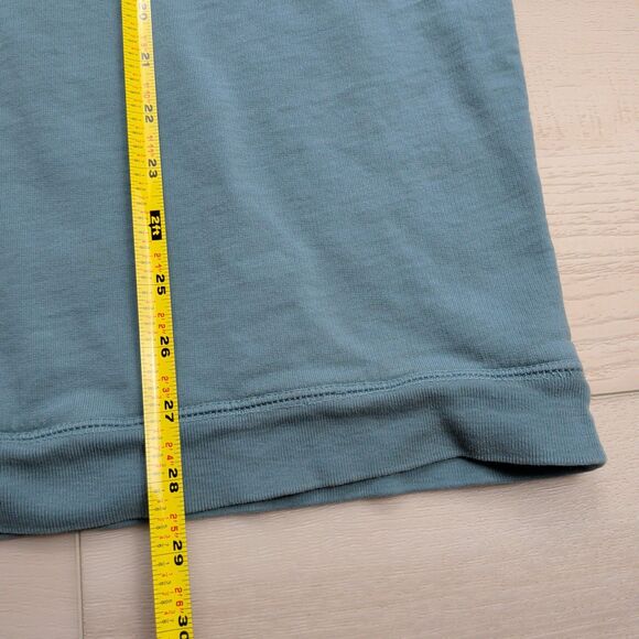 Mollusk California Surf Shop Crewneck Sweater Mens XL Blue Made in USA - Picture 6 of 9